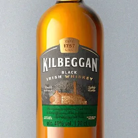 Kilbeggan Black Irish Whiskey