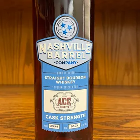 Nashville Barrel Cask Strength Straight Bourbon (Ace Spirits)