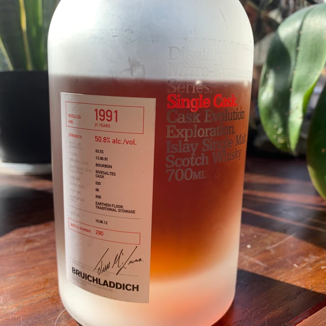 Bruichladdich Micro-Provenance series 1991