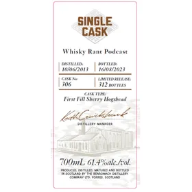 Benromach Single Cask #306 First Fill Sherry Hogshead
