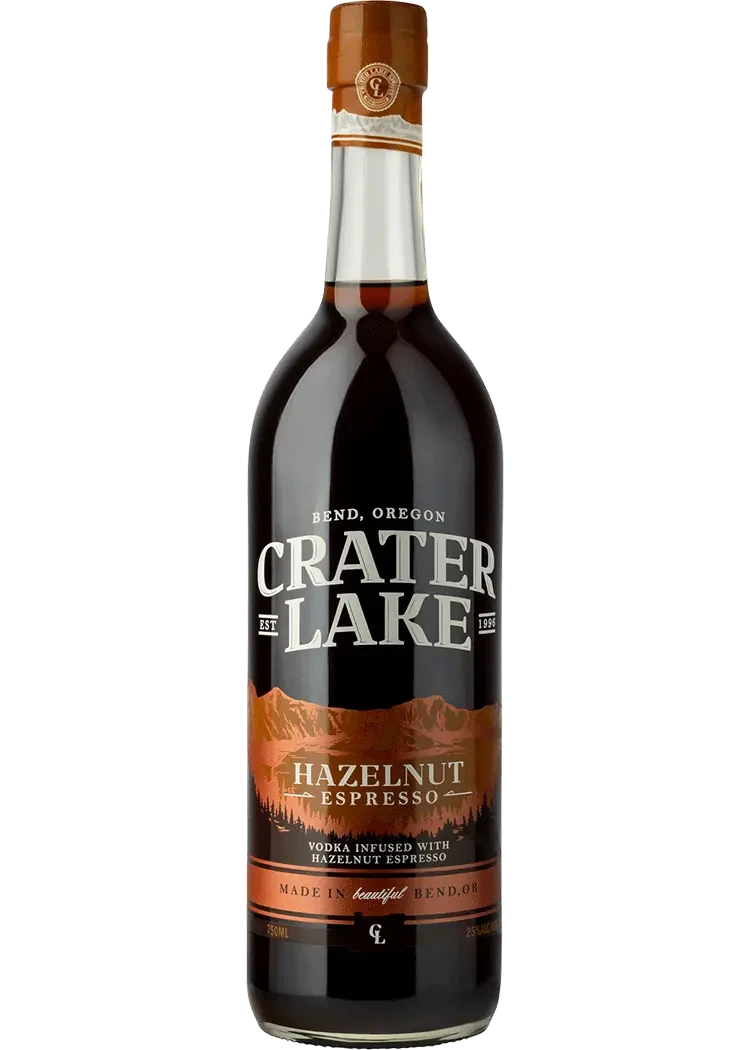 Crater Lake Hazelnut Espresso Vodka