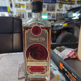 Detroit City Distillery Toasted Barrel Straight Bourbon Whiskey Finished in Toasted Oak Barrels