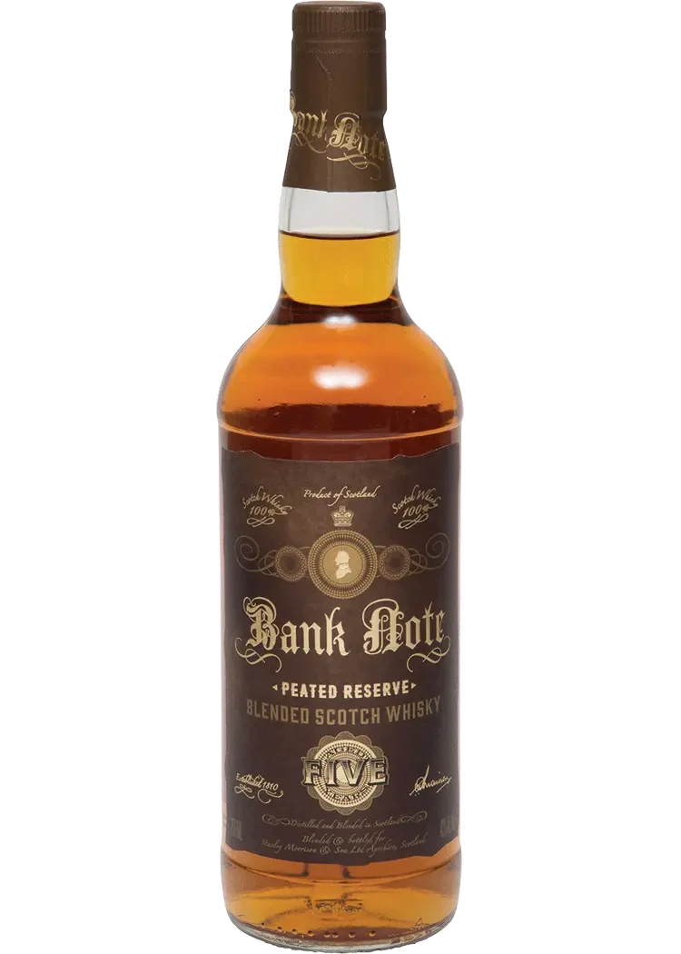 Bank Note 5 Year Peated Reserve Scotch Whisky