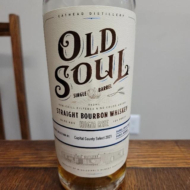Old Soul High Rye Straight Bourbon Single Barrel