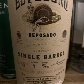 El Tesoro Reposado Single Barrel #B-058