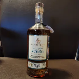 Starlight Carl T Hubers Bourbon whiskey finished in Rum Barrels  single barrel - Bunker