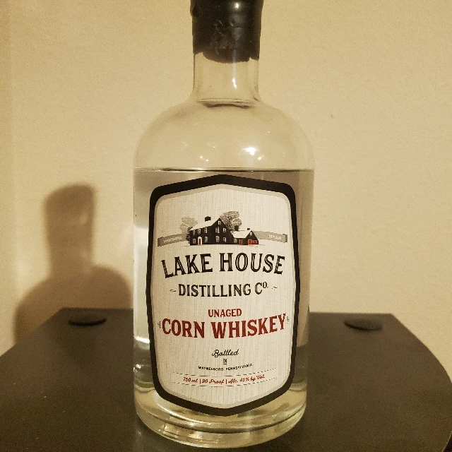 Lake House Distilling Co. Unaged Corn Whiskey