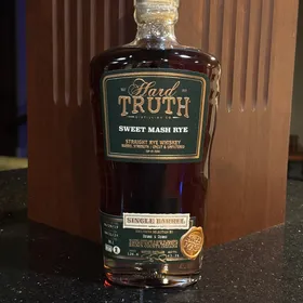 Hard Truth Sweet Mash Rye Single Barrel (Drums & Drams)
