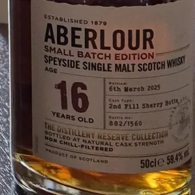 Aberlour 16 Small Batch Edition 2025