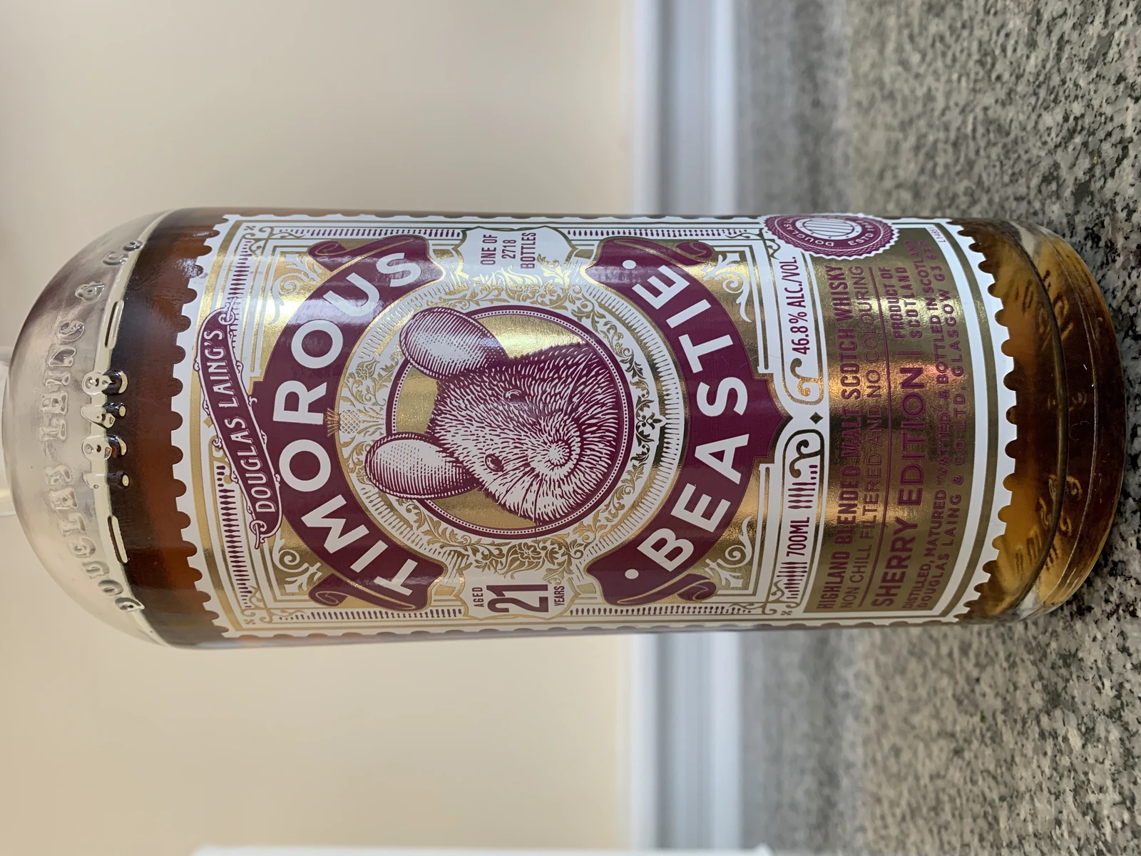 Timorous Beastie 21 Year Sherry Edition