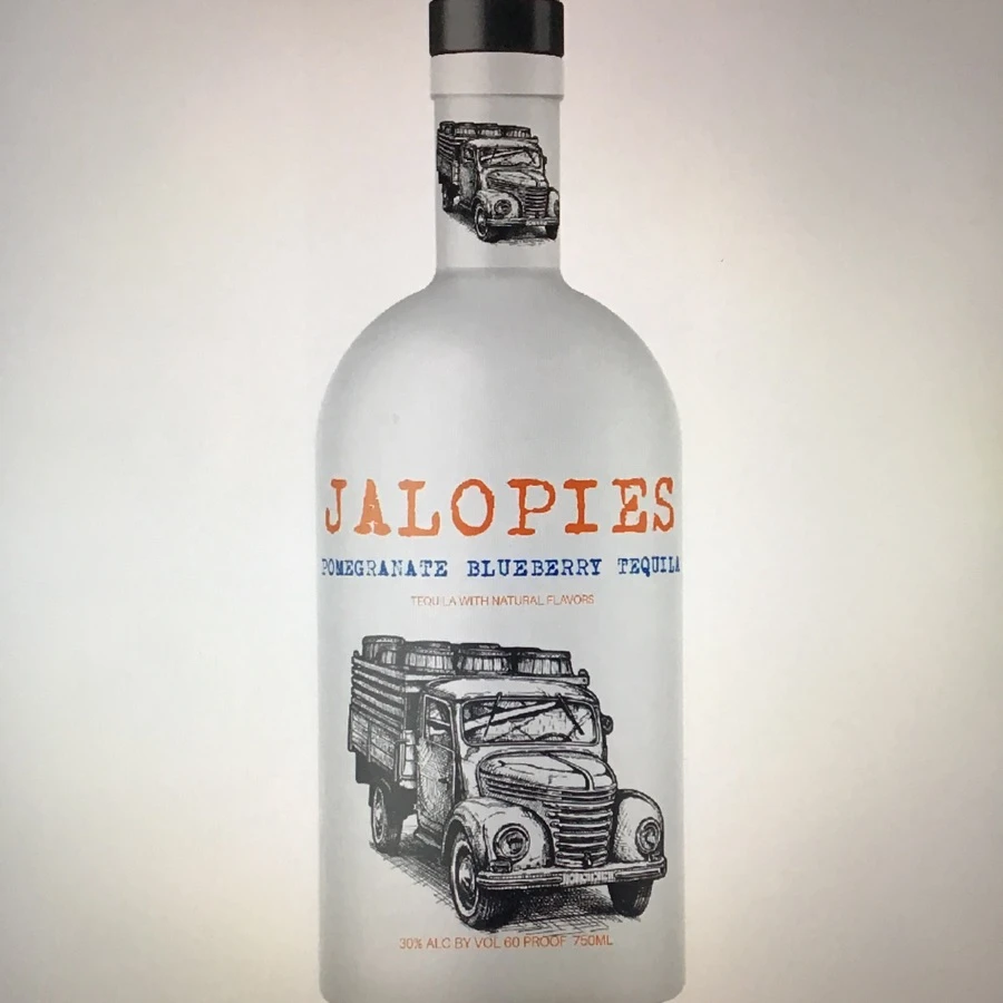 Jalopies Pomegranate Blueberry Tequila