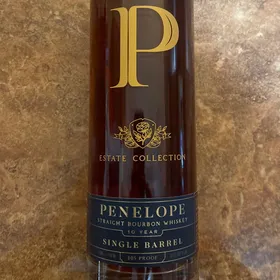 Penelope Straight Bourbon Whiskey 10 Year Single Barrel (2024 Estate Collection) - 105 Proof