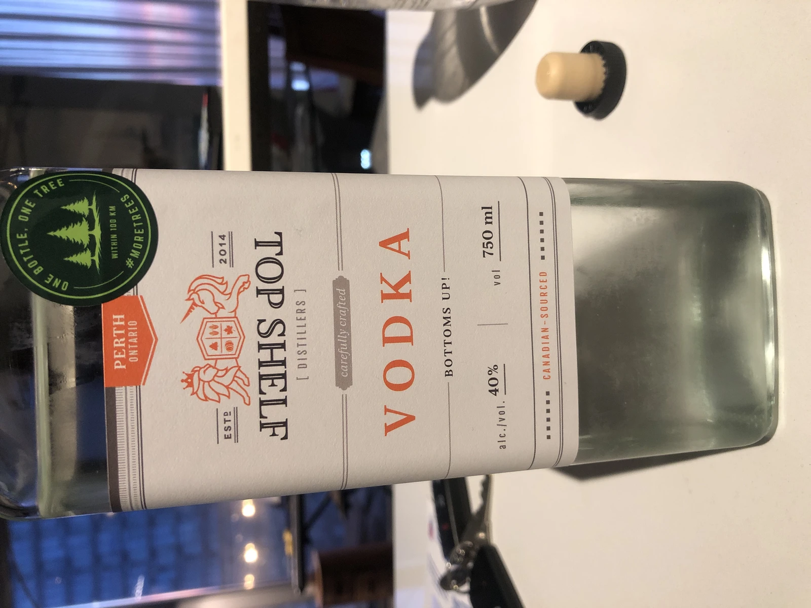 Top Shelf Canadian Vodka
