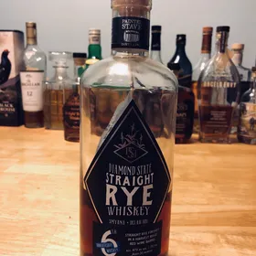 Painted Stave Diamond State 6th Anniversary Rye Whiskey