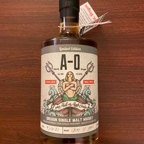 A-O Oregon Single Malt Whiskey