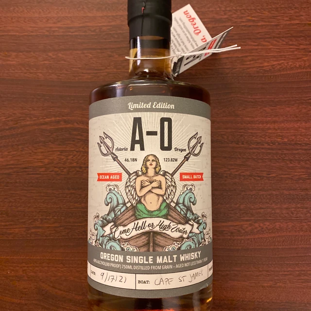A-O Oregon Single Malt Whiskey
