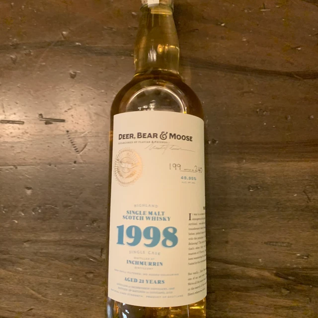 Inchmurrin 1998 21 Year (Deer, Bear & Moose)