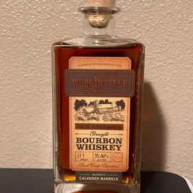 Woodinville Cask Strength Straight Bourbon, Finished in Calvados Casks