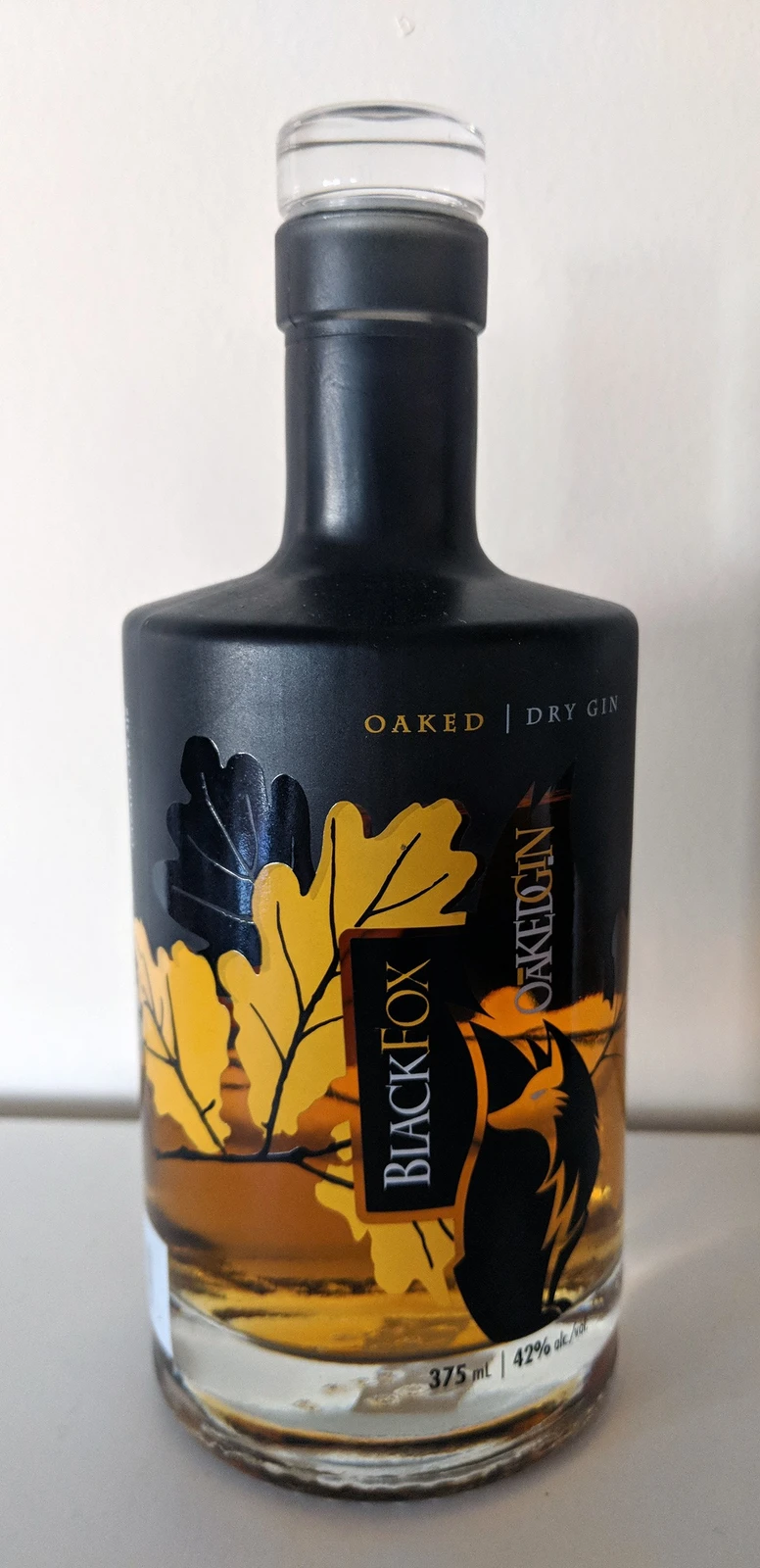 Black fox oaked gin