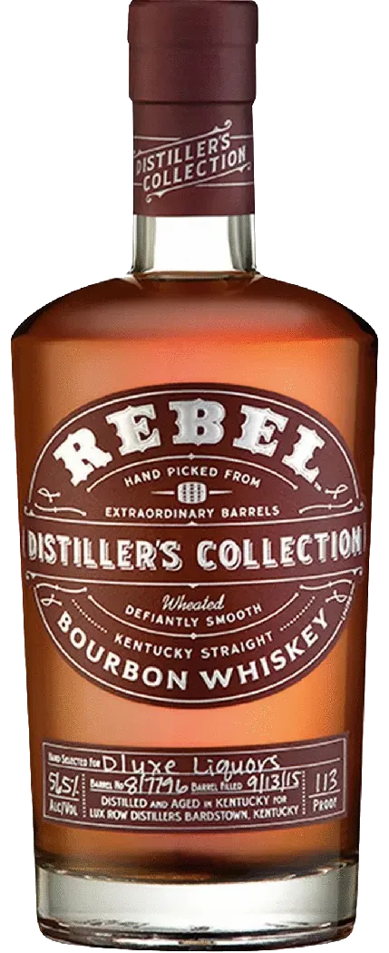 Rebel Distillers Collection 113 Proof Single Barrel Select