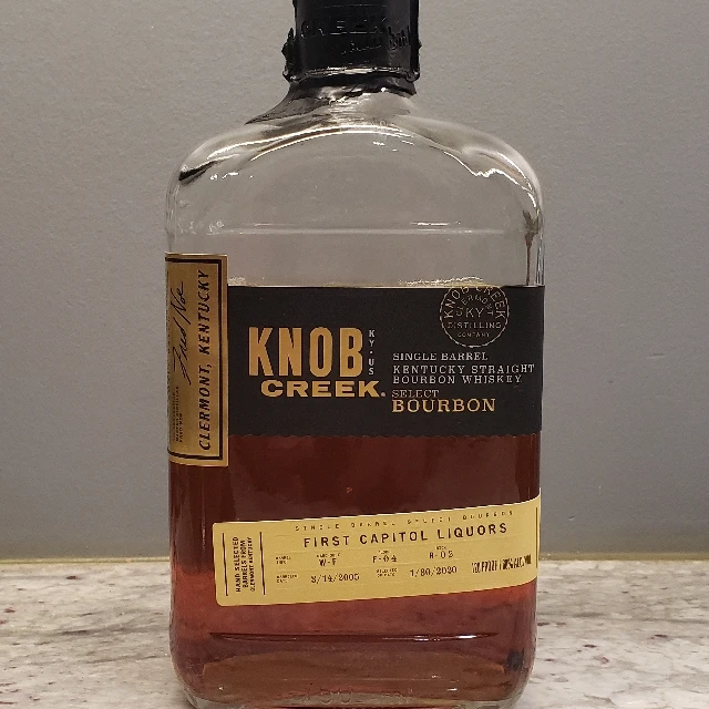 Knob Creek Single Barrel Select (First Capital Liquors)