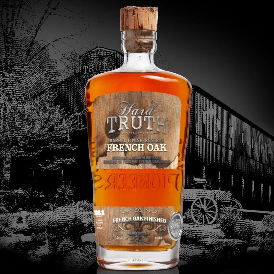 Hard Truth Barrel Finish Reserve French Oak Straight Bourbon Whiskey