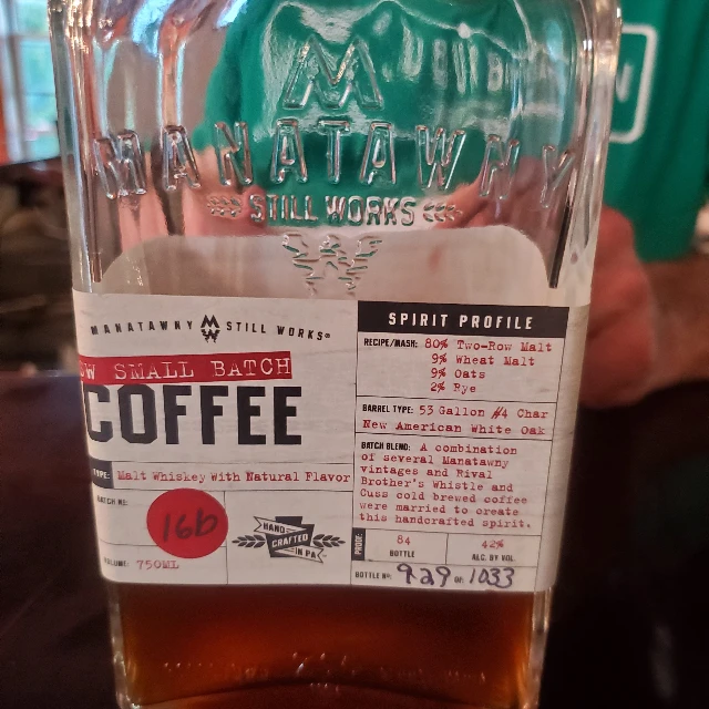 Manatawny Coffee Whiskey