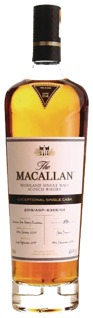 Macallan Exceptional Single Cask 6355