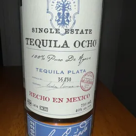 Tequila Ocho Plata La Cañada 2022