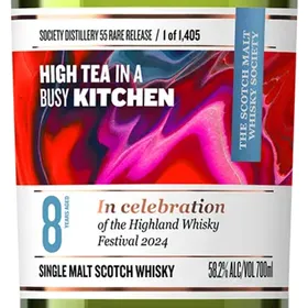SMWS 55 Rare Release (High Tea in a Busy Kitchen)
