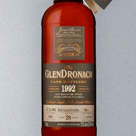 GlenDronach 1992 28 Year Pedro Ximenez Sherry Puncheon Cask #6052