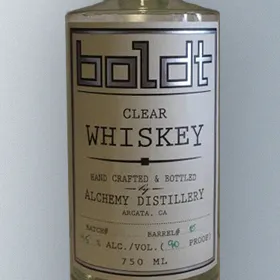 Boldt Clear Whiskey (Batch 003)