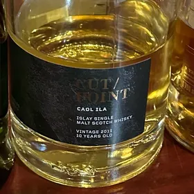 Caol Ila 10 yr cask strength 2011 (cut point bottling)