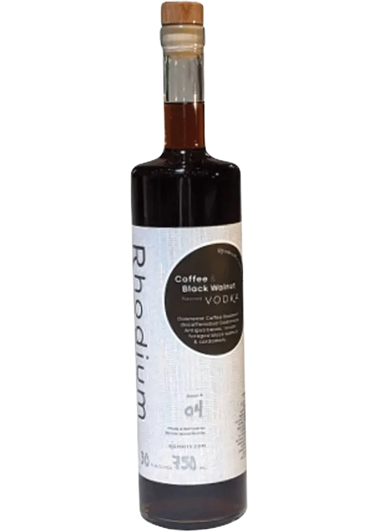 Rhodium Coffee Black Walnut Flavored Vodka