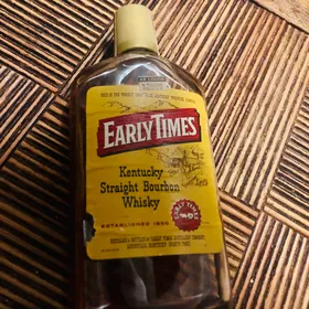 Early Times Straight Bourbon (1982)