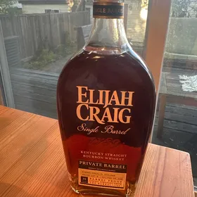 Elijah Craig Single Barrel Binny's Private Barrel No. 6781949