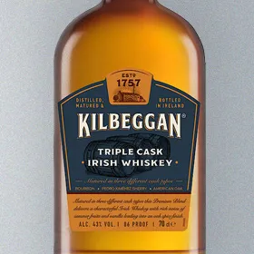 Kilbeggan Triple Cask Irish Whiskey
