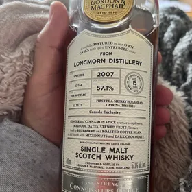 Longmorn 2007 15 Year Connoisseurs Choice Cask Strength (Gordon & MacPhail)