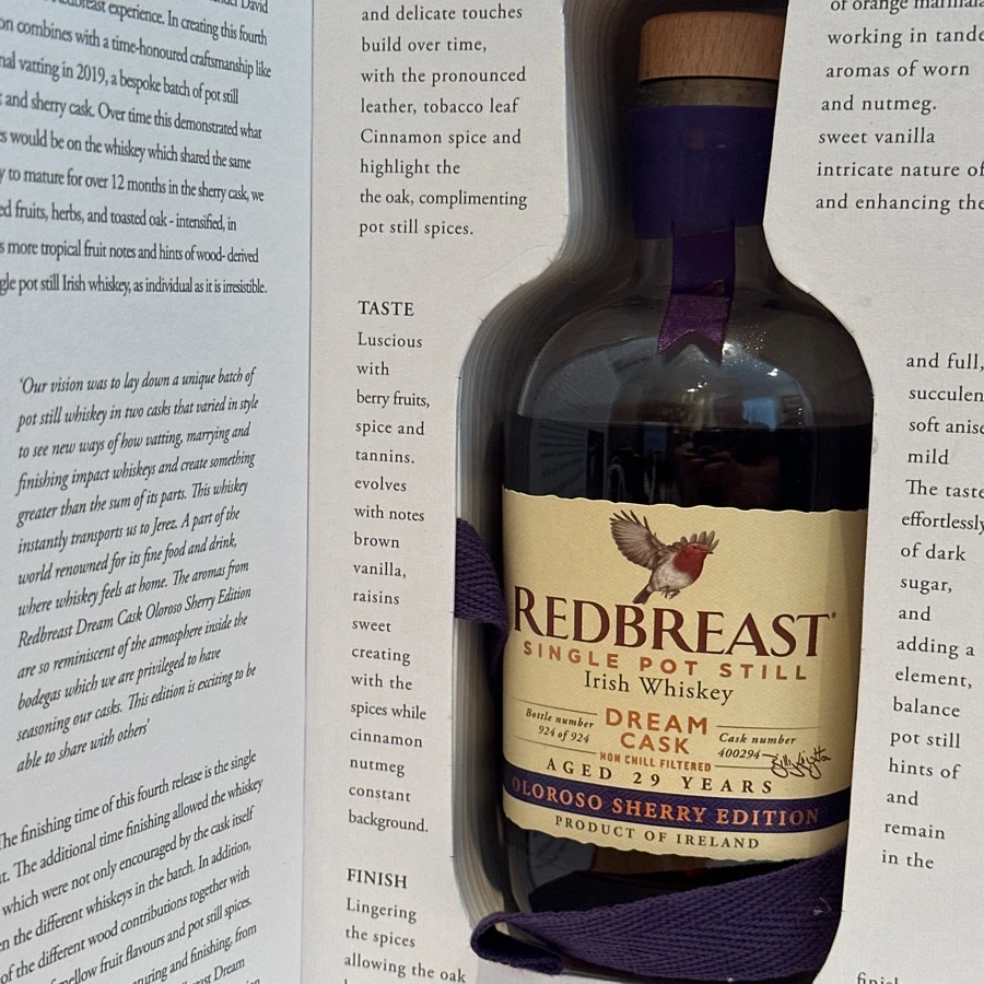 Redbreast Dream Cask 29 Oloroso Sherry Edition IV