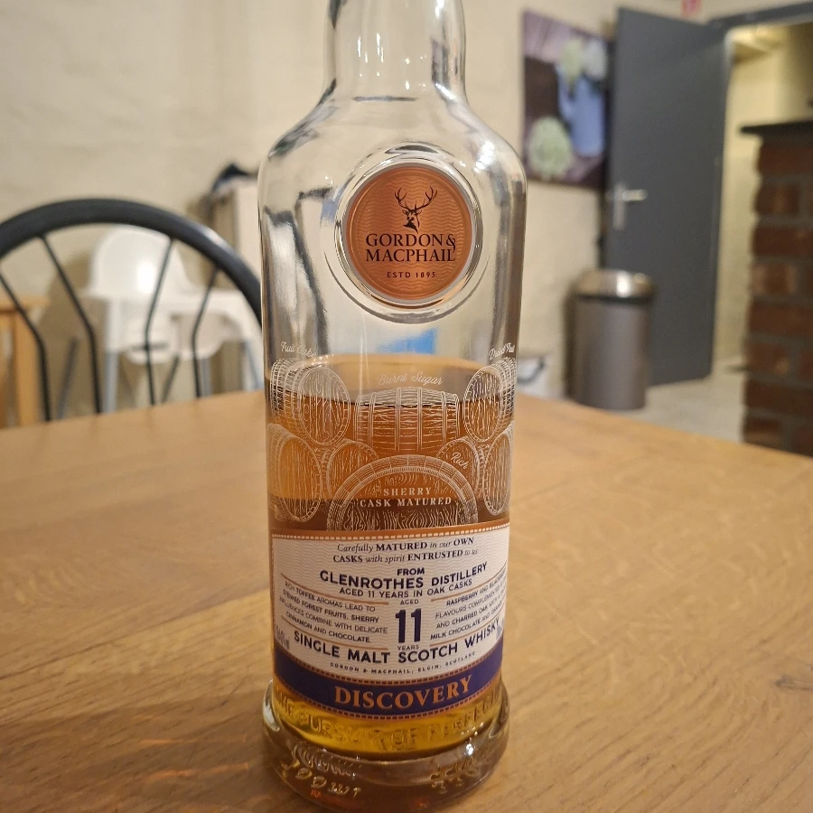 Gordon & Macphail sherry cask matured