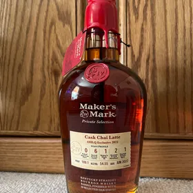 Makers Mark Cask Chai Latte