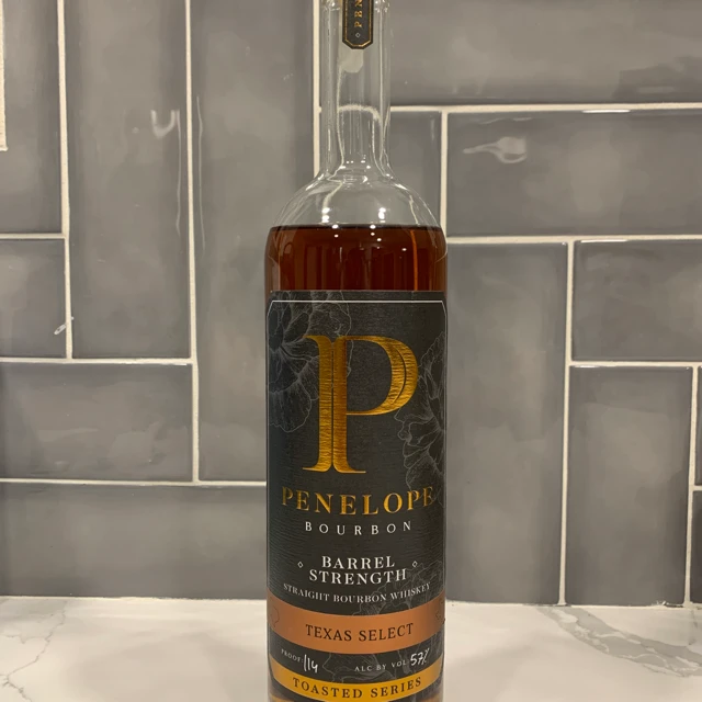 Penelope Toasted Barrel Strength Bourbon (Texas Select)