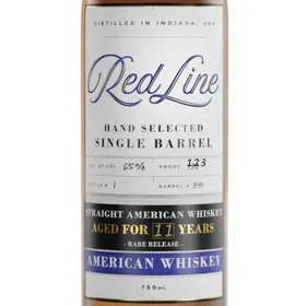 Red Line Single Barrel Straight American Whiskey - Aged 11 Years