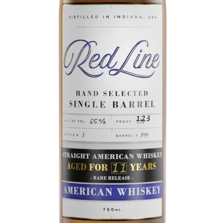 Red Line Single Barrel Straight American Whiskey - Aged 11 Years