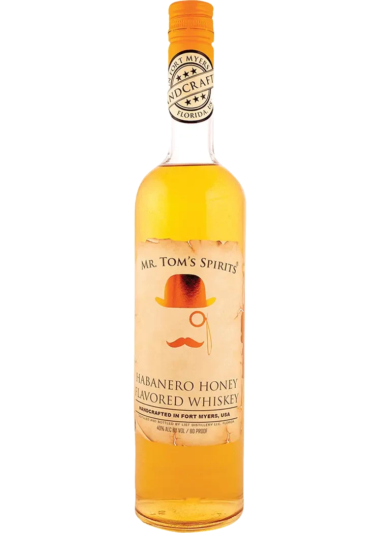 Mr Toms Spirits Habenero Honey Whiskey