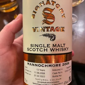 Mannochmore 2008/2022 (signatory)
