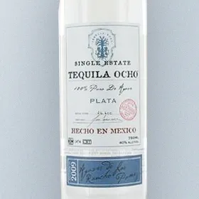 Tequila Ocho Plata Las Pomez 2009