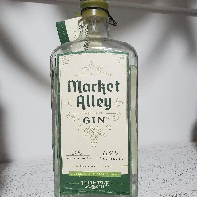 Thistle Finch Market Alley Gin