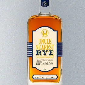 Uncle Nearest Uncut/Unfiltered Straight Rye Whiskey