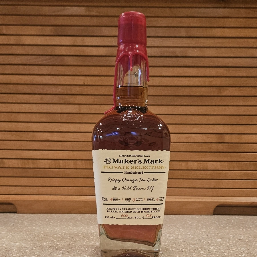Maker's Mark Private Selection Krispy Orange Tea Cake